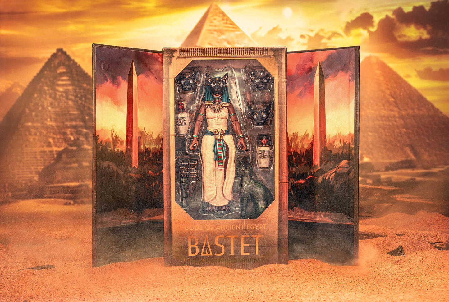Figura Obscura - Anubis and Bastet - Gods of Ancient Egypt