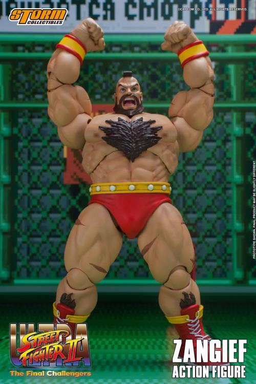 Zangief Ultra Street Fighter II: The Final Challenger", Storm Collectibles Action Figure