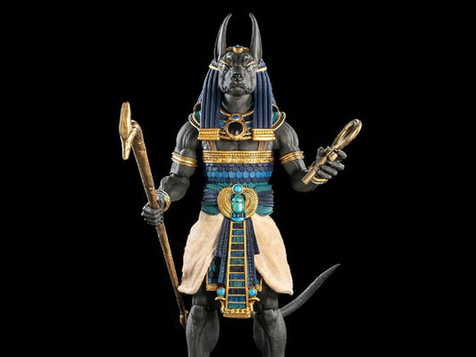 Mythic Legions - 2025 Retailer Wave - Figura Obscura -  Anubis (Black and Blue Ver.)