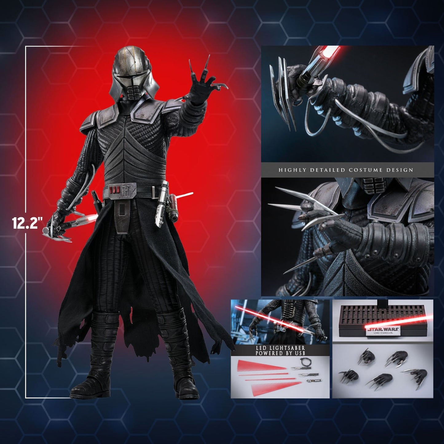 Star Wars: The Force Unleashed VGM63 Lord Starkiller 1/6th Scale Collectible Figure