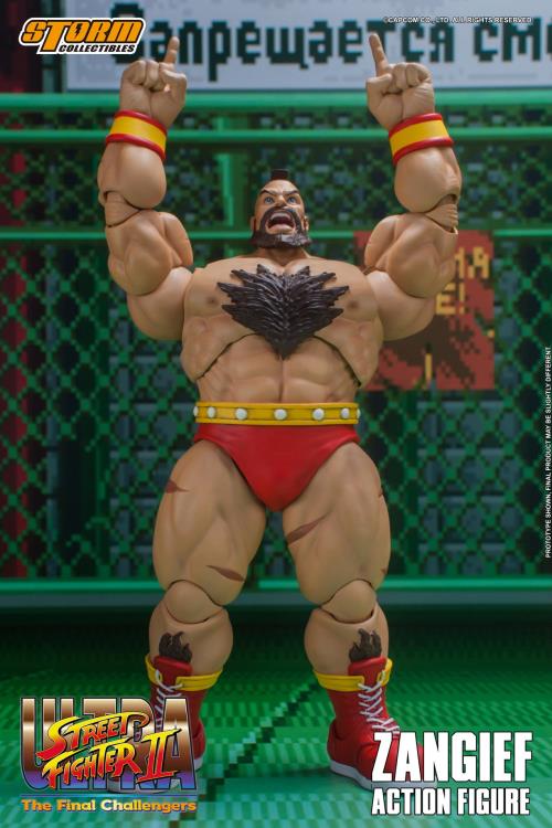 Zangief Ultra Street Fighter II: The Final Challenger", Storm Collectibles Action Figure
