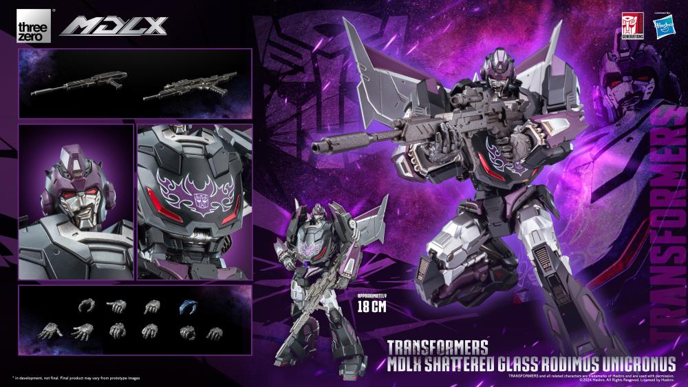 Transformers MDLX Articulated Figure Series Shattered Glass Rodimus Unicronus