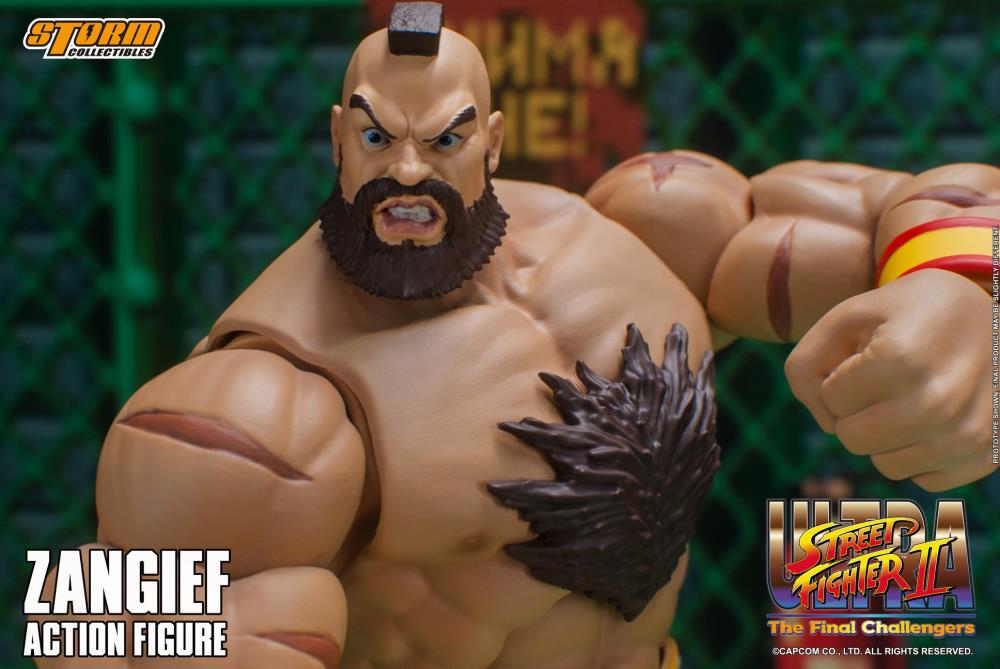 Zangief Ultra Street Fighter II: The Final Challenger", Storm Collectibles Action Figure