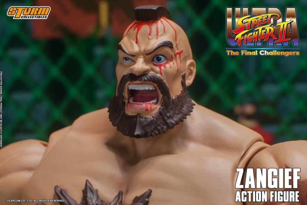 Zangief Ultra Street Fighter II: The Final Challenger", Storm Collectibles Action Figure