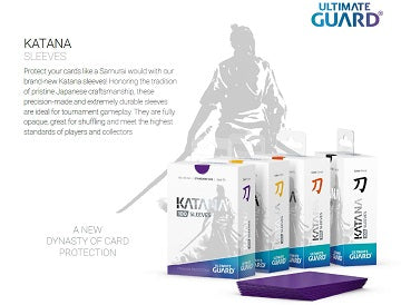 Ultimate Guard: Katana Sleeves: Black