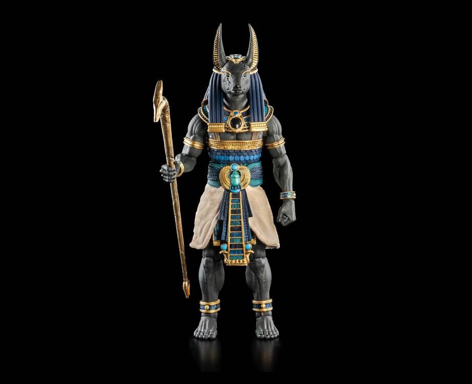 Mythic Legions - 2025 Retailer Wave - Figura Obscura -  Anubis (Black and Blue Ver.)