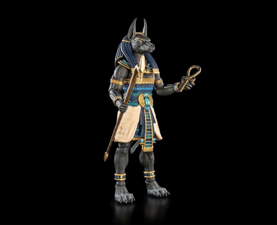 Mythic Legions - 2025 Retailer Wave - Figura Obscura -  Anubis (Black and Blue Ver.)