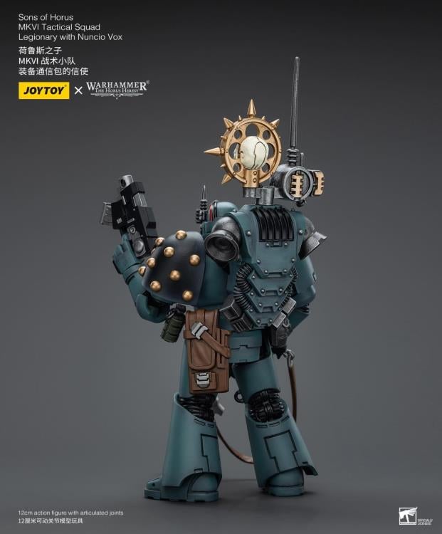 Warhammer 40K - The Horus Heresy - Sons of Horus  - MKVI Tactical Squad Legionary with Nuncio Vox