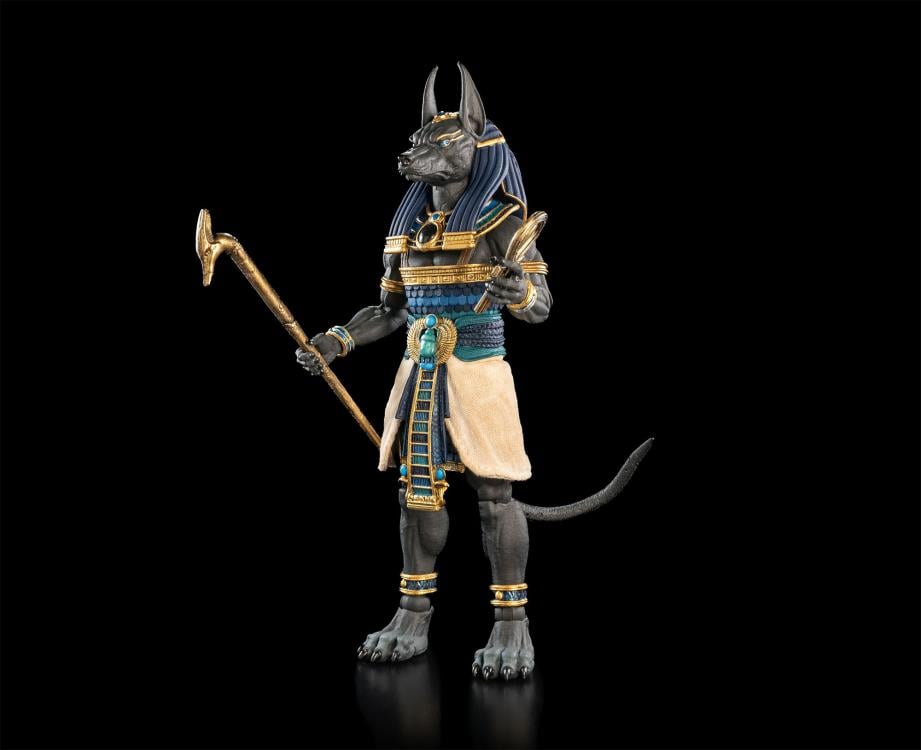 Mythic Legions - 2025 Retailer Wave - Figura Obscura -  Anubis (Black and Blue Ver.)