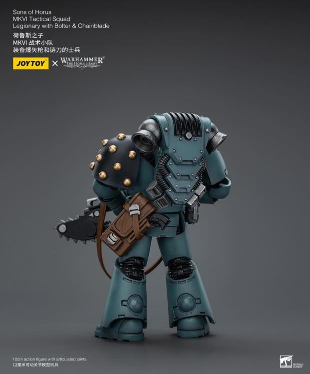 Warhammer 40K - The Horus Heresy - Sons of Horus  - MKVI Tactical Squad Legionary with Bolter & Chainblade