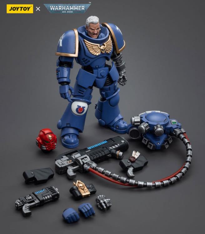 Warhammer 40K - Ultramarines - Hellblasters Brother Ulaxes