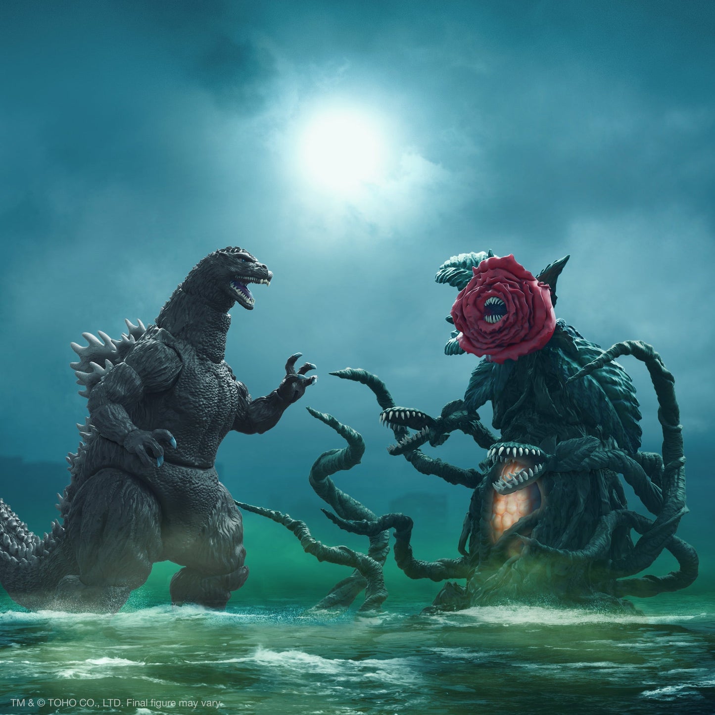 Toho Ultimates - Godzilla Vs Biollante  Set of 2 figures