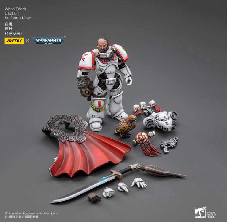Warhammer 40k - White Scars - Captain Kor'sarro Khan