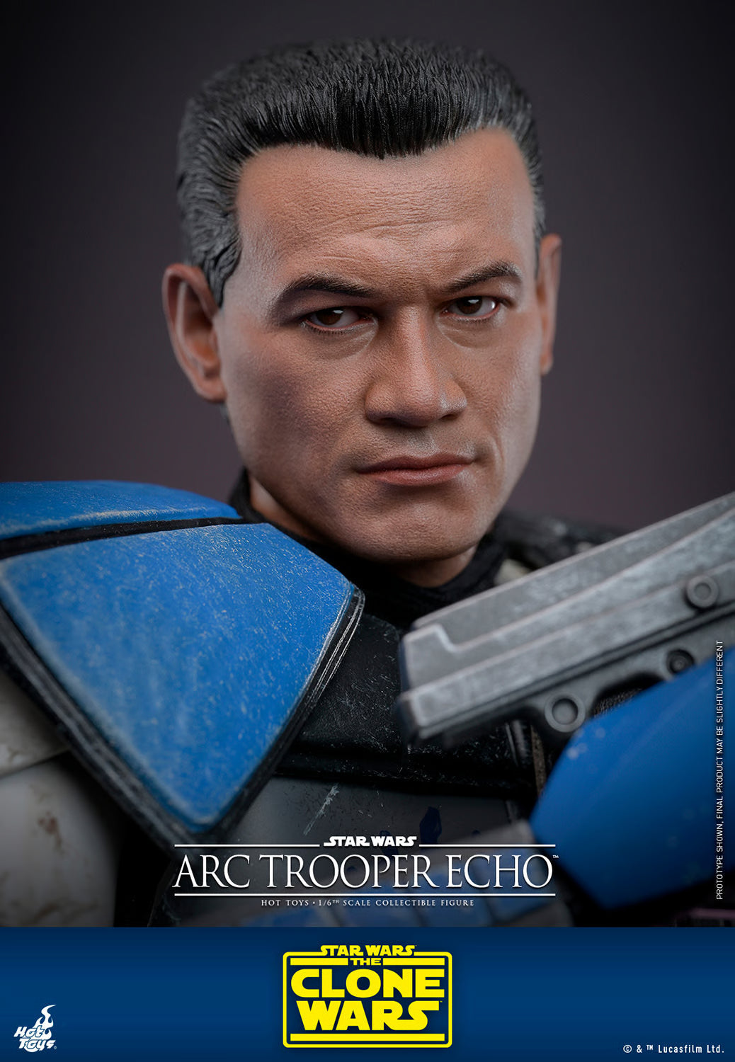 Star Wars: The Clone Wars - Arc Trooper Echo 1/6th Scale Collectible Figure - TMS133
