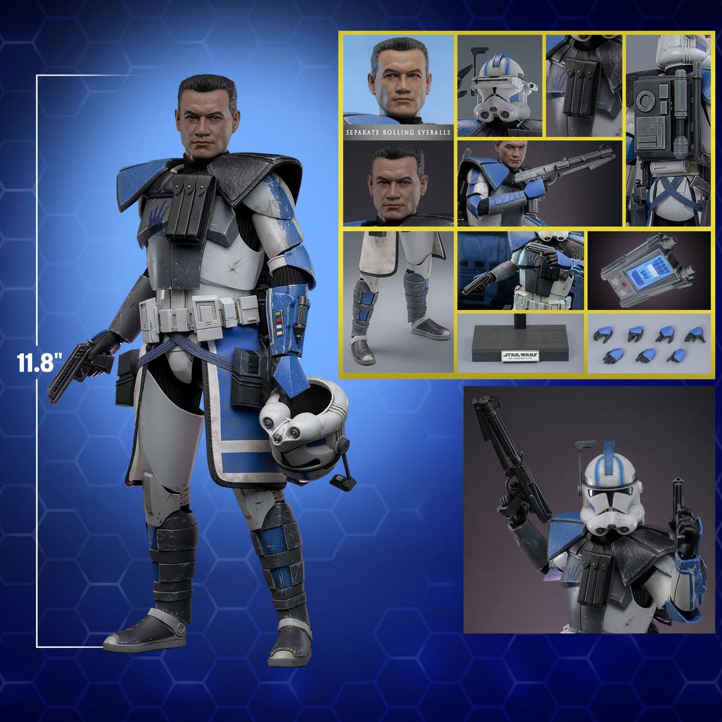 Star Wars: The Clone Wars - Arc Trooper Echo 1/6th Scale Collectible Figure - TMS133
