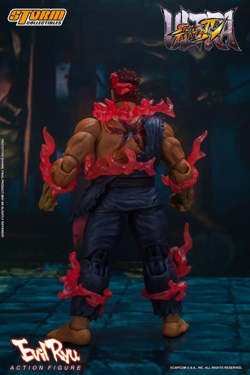 storm collectibles Ultra Street Fighter IV Evil Ryu 1/12 Scale Figure