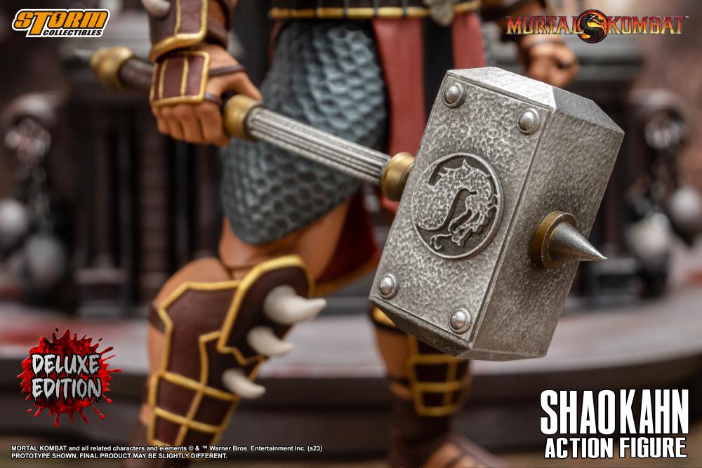 Storm Collectibles - Mortal Kombat Shao Kahn - Deluxe - 1/12 Scale (Sub-Par Packaging)