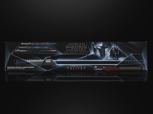 Star Wars The Black Series Mandalorian Darksaber Force FX Elite Lightsaber