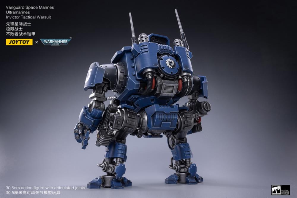 Warhammer 40K Space Marine - Ultramarine - Invictor Tactical Warsuit SET