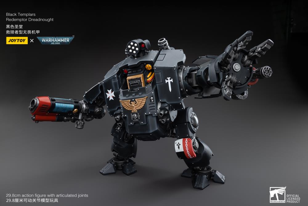 Warhammer 40K - Black Templars - Redemptor Dreadnought - Action Figure