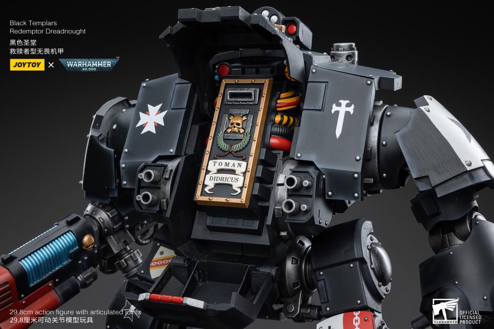 Warhammer 40K - Black Templars - Redemptor Dreadnought - Action Figure