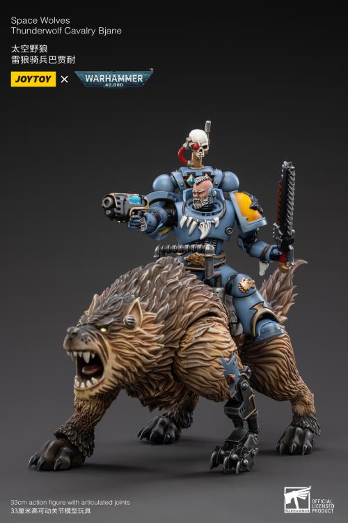 Warhammer 40K-  Space Wolves - Thunderwolf Cavalry Bjane