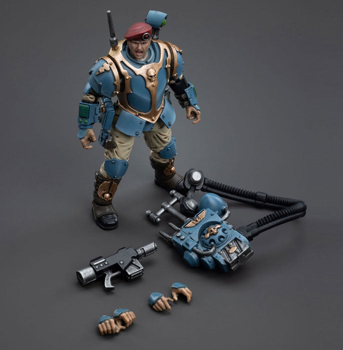 Warhammer 40k - Astra Militarum - Tempestus Scions - Command Squad 55th Kappic Eagles