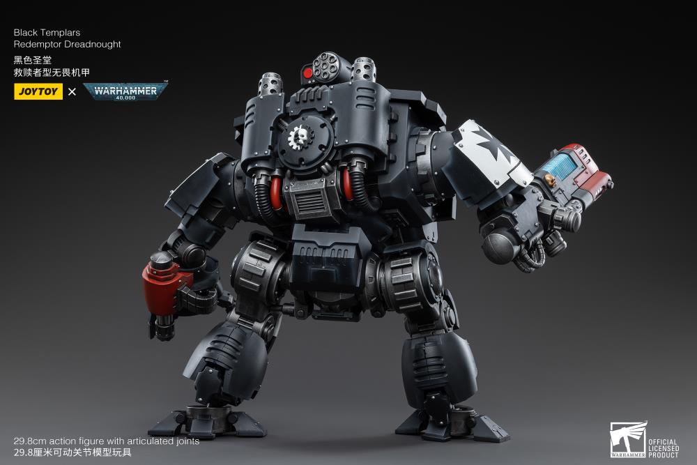 Warhammer 40K - Black Templars - Redemptor Dreadnought - Action Figure