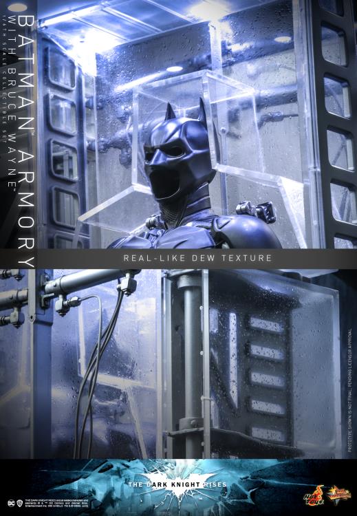 The Dark Knight Rises - Batman Armory with Bruce Wayne 1/6th Scale Collectible Figure - MMS702