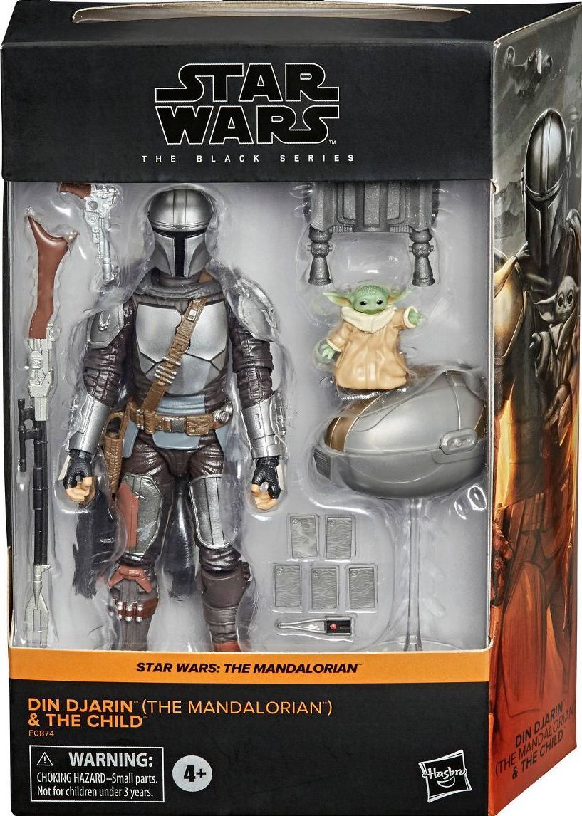 Star Wars The Black Series Din Djarin and The Child Deluxe