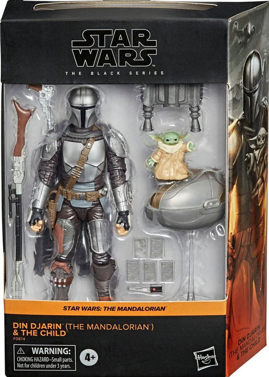 Star Wars The Black Series Din Djarin and The Child Deluxe