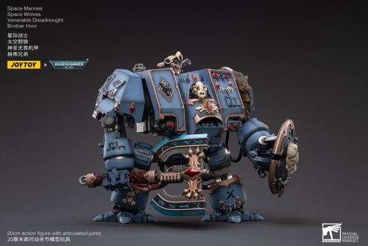 Warhammer 40K - Space Wolves - Venerable Dreadnought Brother Hvor