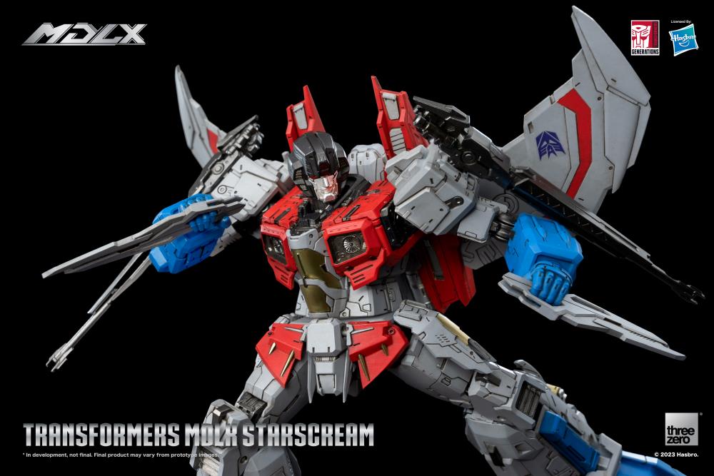 Three Zero Transformers: MDLX Starscream