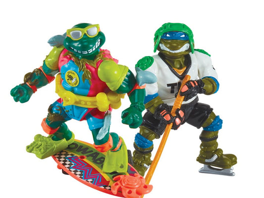 Teenage Mutant Ninja Turtles Sewer Sports Figure Two-Pack