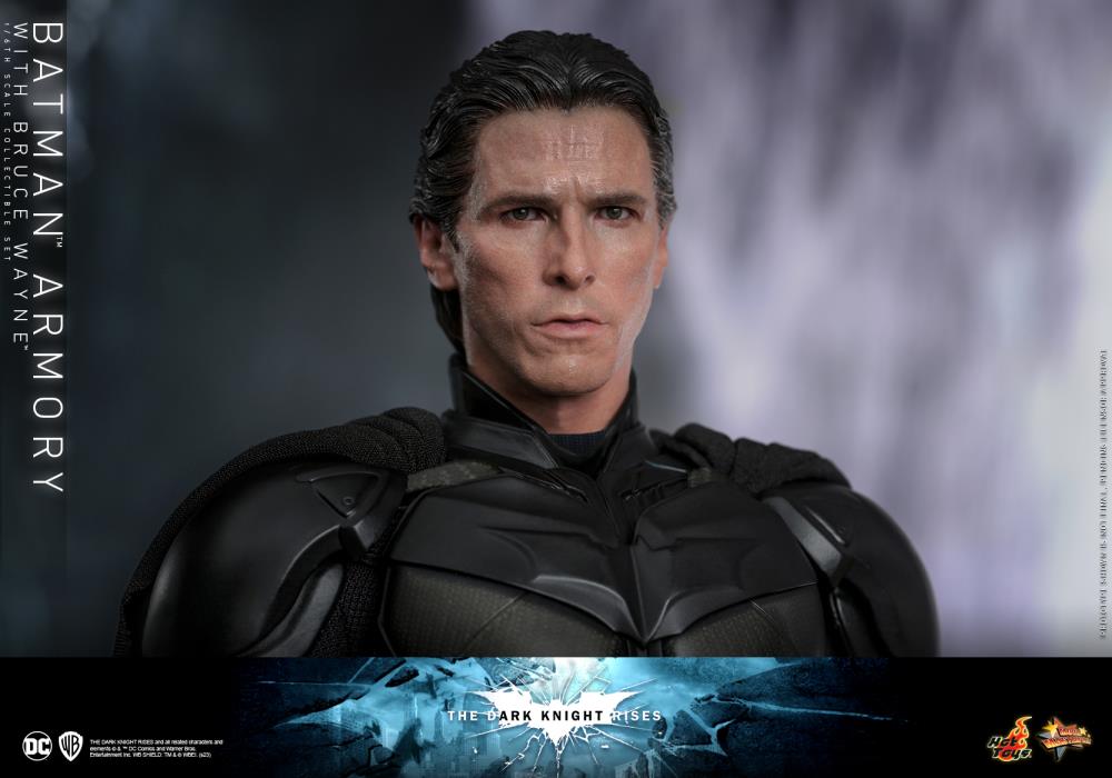 The Dark Knight Rises - Batman Armory with Bruce Wayne 1/6th Scale Collectible Figure - MMS702