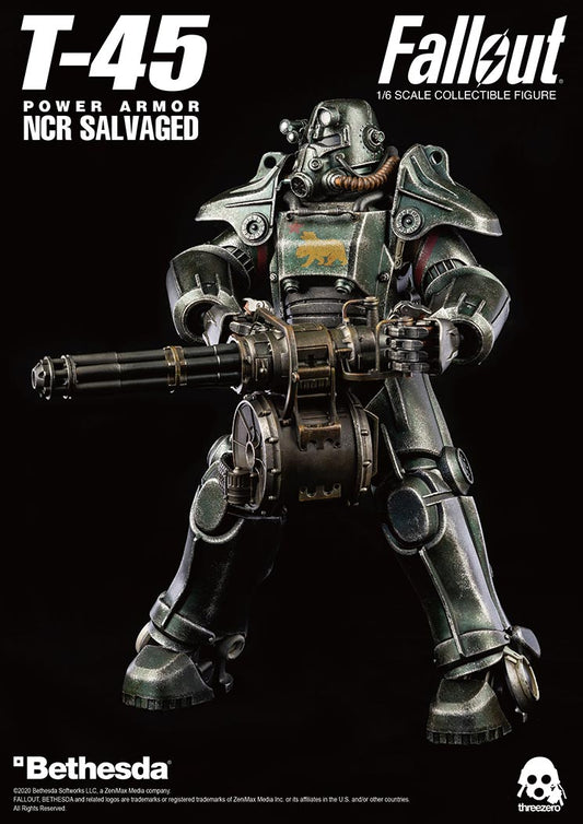 ThreeZero Fallout T-45 NCR Salvaged Power Armor