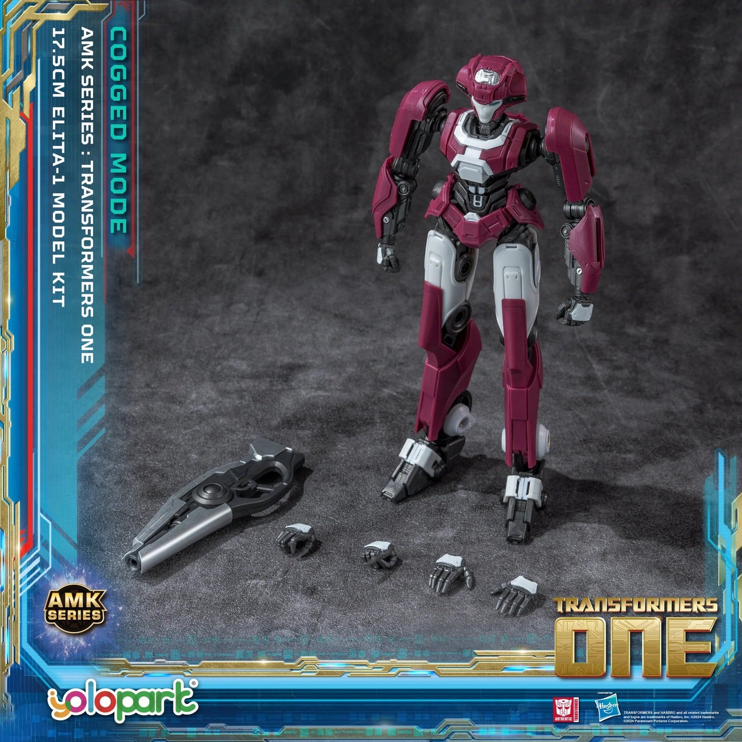 Transformers: One - AMK Series (Cogged Mode) - Elita-1 Model Kit