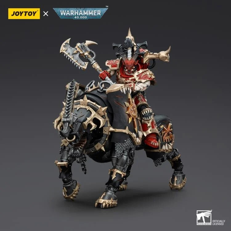 Warhammer 40K - World Eaters - Lord Invocatus with Khrone Juggernaut Daemon
