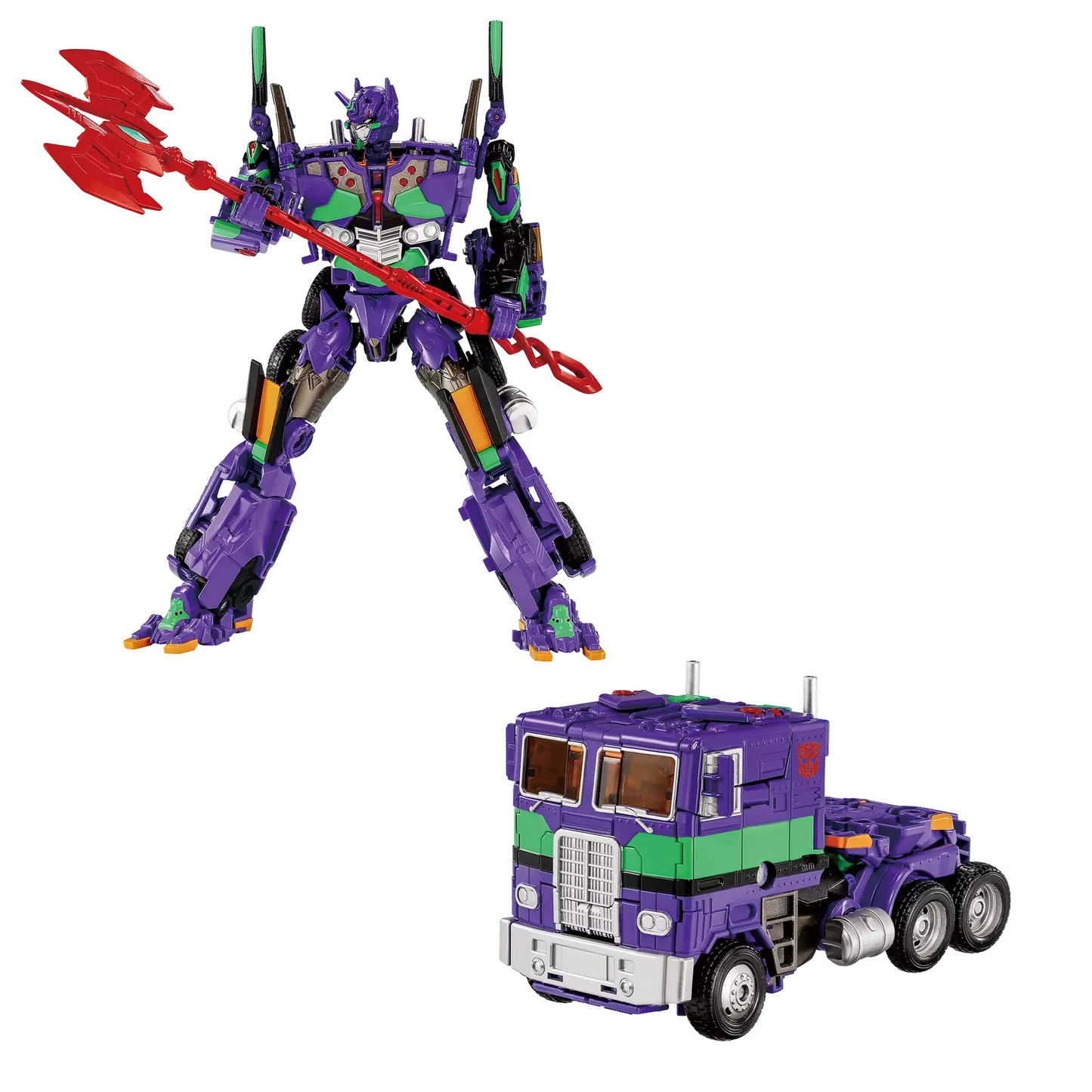 Transformers X Evangelion Synergenex Series Evangelion Prime Unit-01 (Preorder Nov 2026)