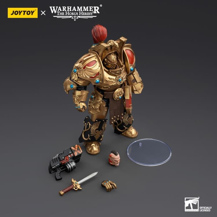 Warhammer: The Horus Heresy Legio Custodes Aquilon Terminator Squad Aquilon with Twin-Linked Adrathic Destructor