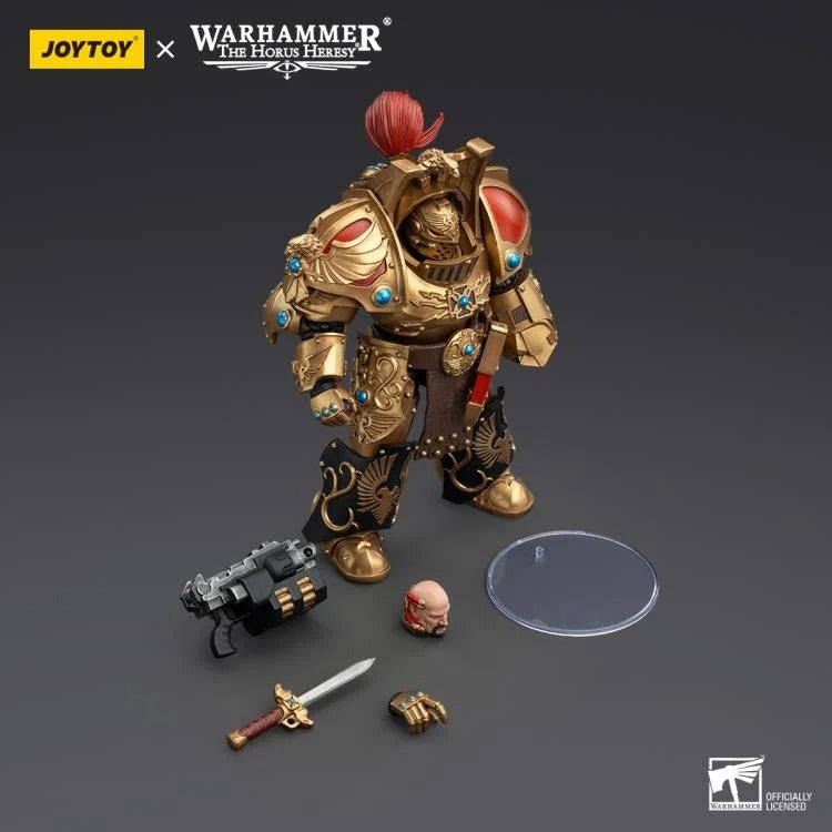 Warhammer: The Horus Heresy Legio Custodes Aquilon Terminator Squad Aquilon with Lastrum Storm Bolter