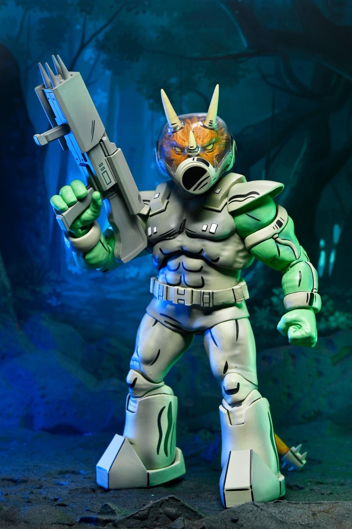 Teenage Mutant Ninja Turtles (Mirage Comics) - 7” Scale Action Figure - Shock Commando Triceraton (Preorder Aug 2026)