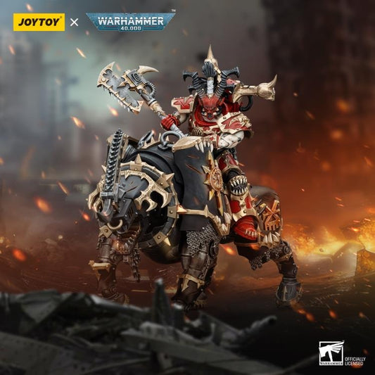 Warhammer 40K - World Eaters - Lord Invocatus with Khrone Juggernaut Daemon