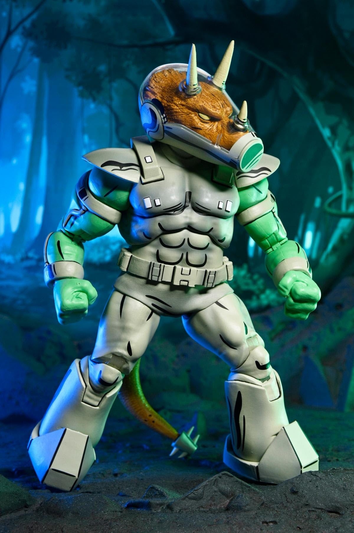 Teenage Mutant Ninja Turtles (Mirage Comics) - 7” Scale Action Figure - Shock Commando Triceraton (Preorder Aug 2026)