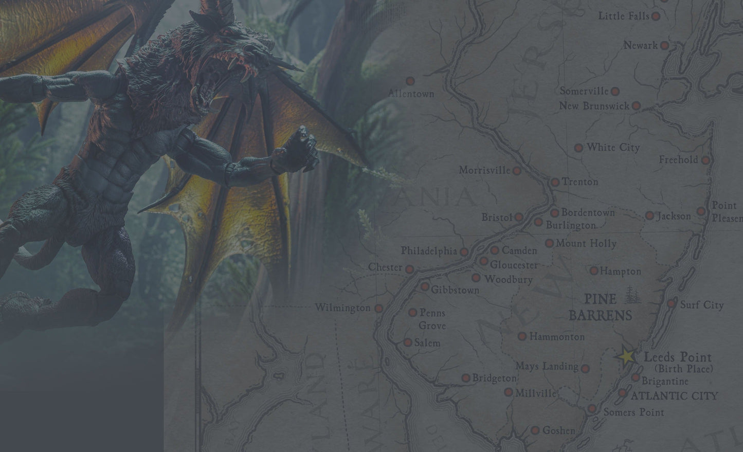 Mythic Legions - Figura Obscura - Jersey Devil