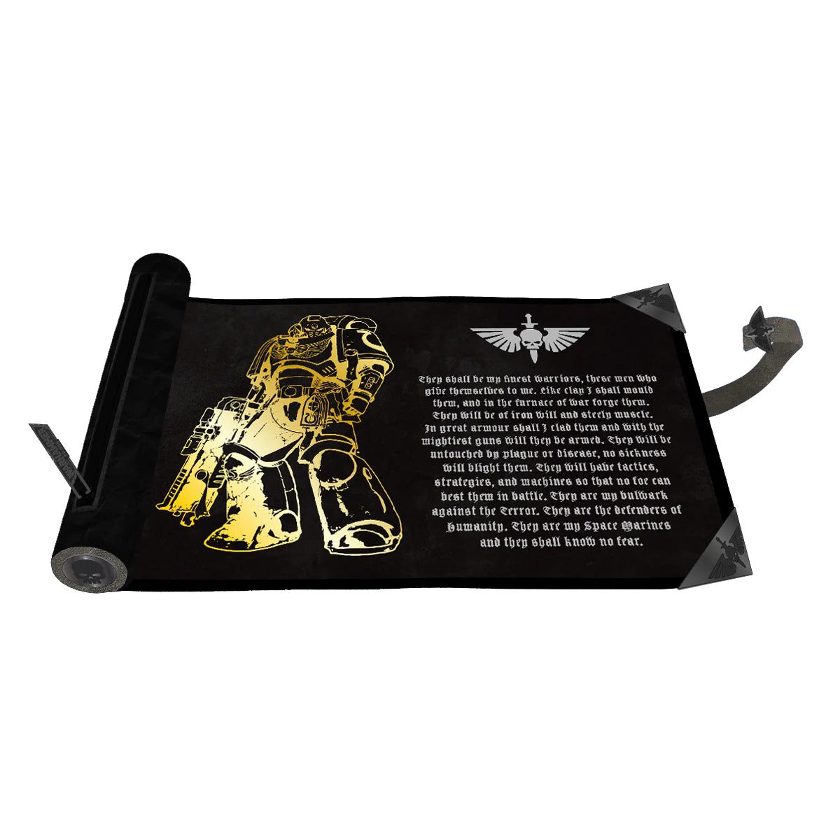Ultra Pro - Space Marines - Adeptus Astartes Dice Scroll for Warhammer 40,000