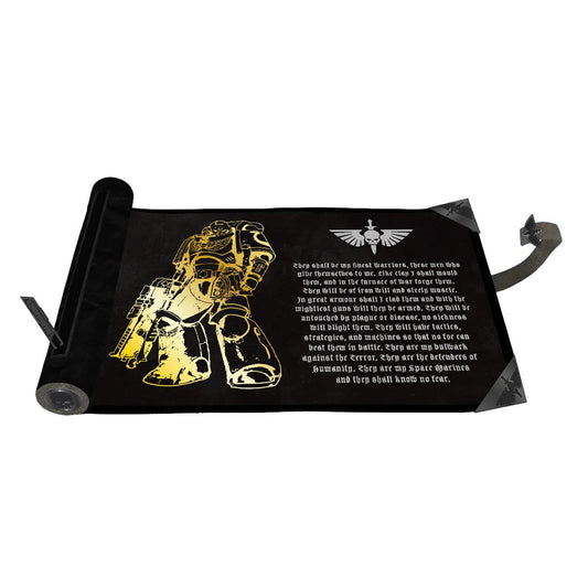 Ultra Pro - Space Marines - Adeptus Astartes Dice Scroll for Warhammer 40,000