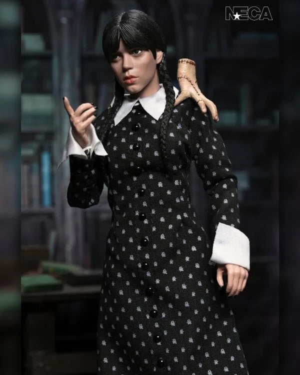 Wednesday Addams (Classic Dress) Clothed Action Figure
