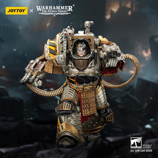 Warhammer 40K - The Horus Heresy - Iron Warriors - Perturabo, Primarch of the IVth Legion 1/18 Scale Action Figure