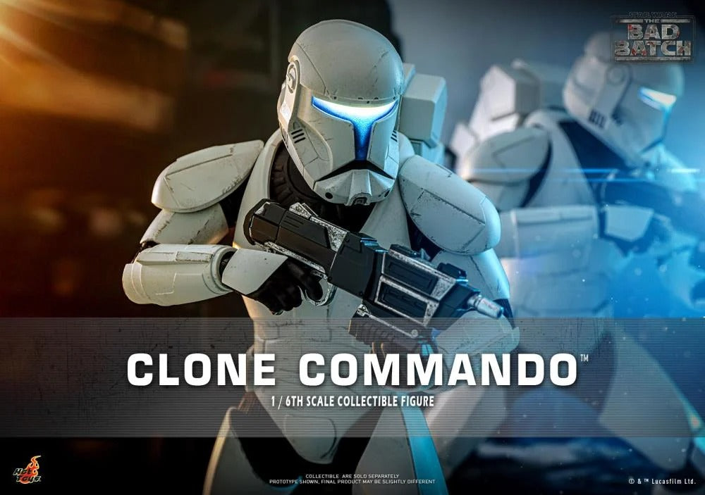 Star Wars: The Bad Batch - Clone Commando 1/6th Scale Collectible Figure - TMS131